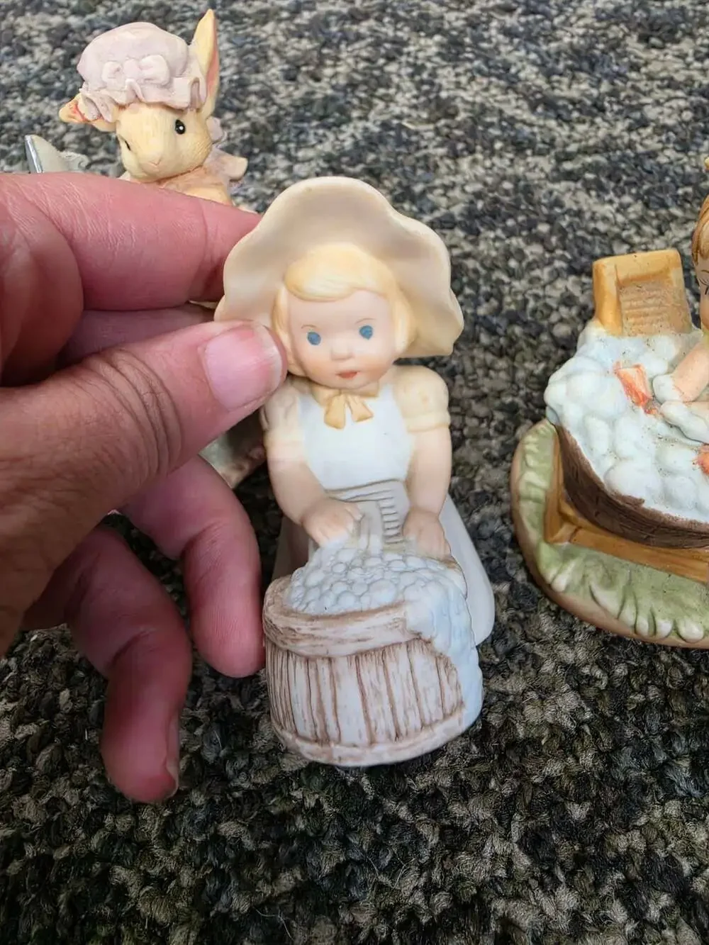 Vintage Ceramic Pig Figurine Impressive Chore